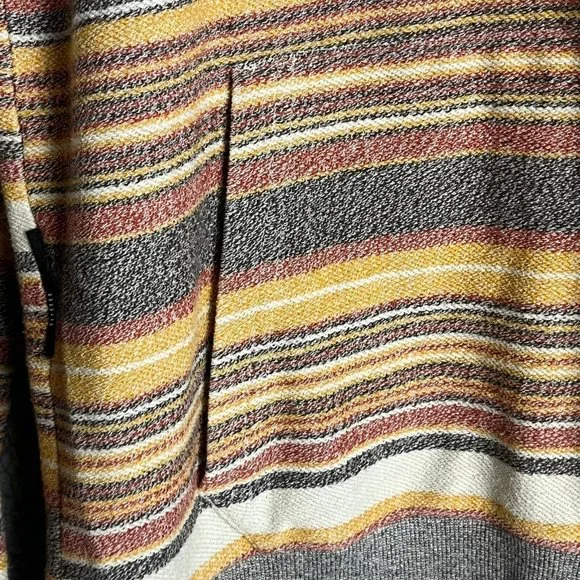 Vissla Mens Hoodie Poncho Style Sweater Pullover Long Sleeve Pockets Size Large - Picture 2 of 11